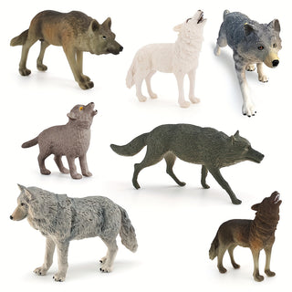  Howling Wolf Pack Figurine Set cashymart