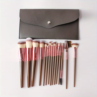  15-Piece Professional Makeup Brush Set cashymart