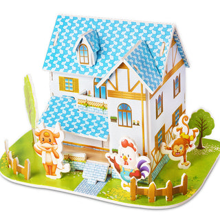  Three-dimensional Paper Puzzle Educational Toys for Kindergarten cashymart