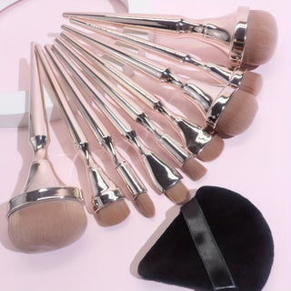  9-Piece Makeup Brush & Sponge Collection cashymart