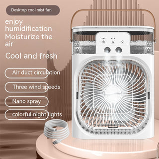  3 In 1 Air Humidifier Cooling Fan cashymart