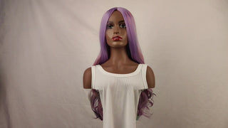  Long Multicolor Synthetic Wig for Festivals cashymart