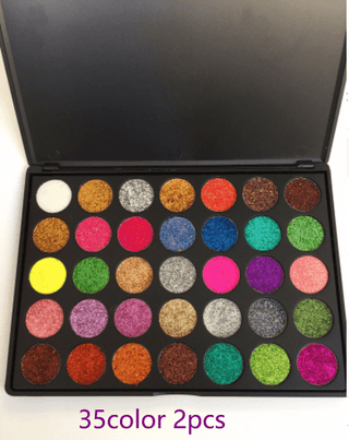  LeBeauti 35-Shade Diamond Glitter Palette cashymart