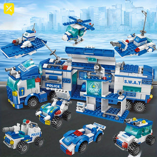  City Police Adventure Building Blocks Set cashymart