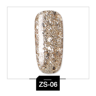  Glitter Phototherapy Nail Polish cashymart