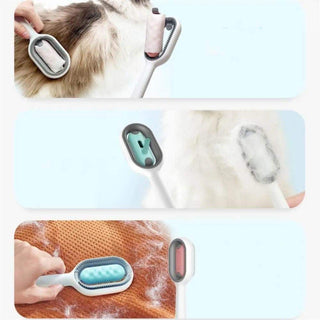  2-in-1 Cat Grooming and Cleaning Brush cashymart