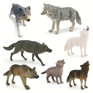  Howling Wolf Pack Figurine Set cashymart