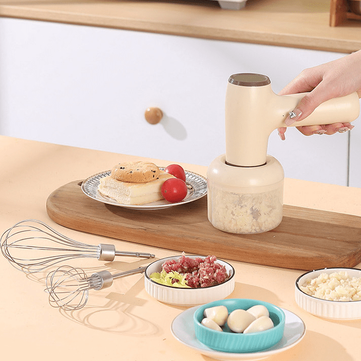  USB Rechargeable Garlic Chopper cashymart