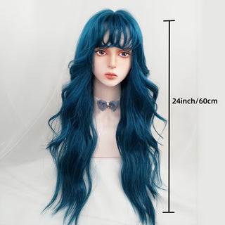  Chic Blue Waves: Stunning Heat-Resistant Wig cashymart