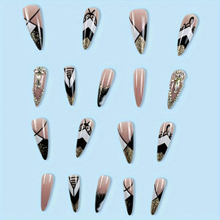  Stiletto Press-On Nails cashymart