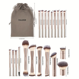  21pc Professional Makeup Brush Set cashymart