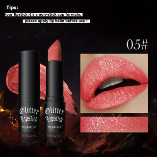  MLSMILE Glitter Lipstick Set cashymart