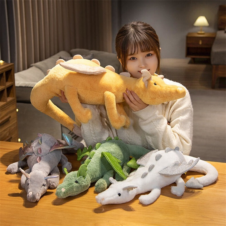  Stuffed Dragon Plush Toy with Wings cashymart