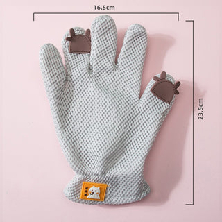  Cat Grooming Glove for Pet Hair Removal and Massage cashymart