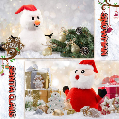  Santa Plush Snowman Plush Toy cashymart