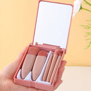  5-Piece Travel Makeup Brush Set cashymart