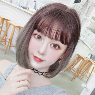  Korean Style Aoki Bangs Wig Set cashymart