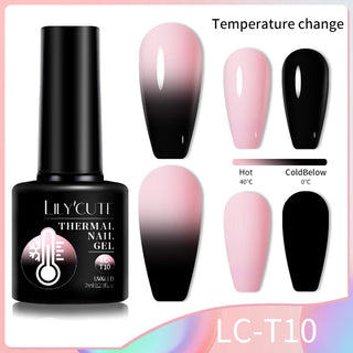  Winter Magic Color Changing Thermal Gel Nail Polish cashymart