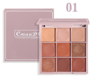  9-Shade Finger-Keyboard Eyeshadow Palette cashymart