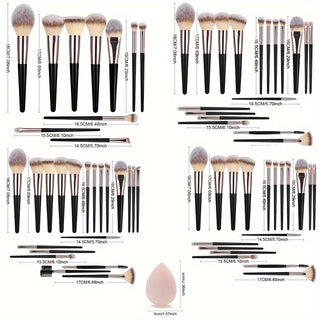  GlamMaster Deluxe Brush Set cashymart