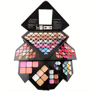  130 Colors Diamond Shape Makeup Kit cashymart