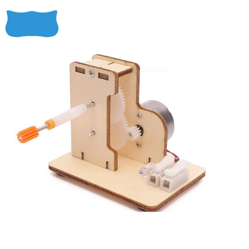  Hand-Cranked Generator DIY Science and Technology Kit cashymart