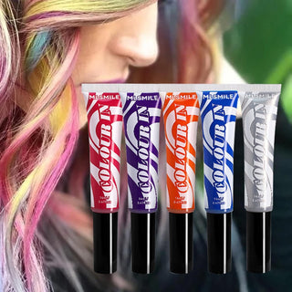  Vibrant 5-Piece Temporary Hair Dye Set cashymart