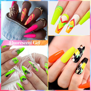  Festival-Inspired Gel Nail Polish Set cashymart