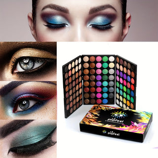  POPFEEL 120-Color Eyeshadow Palette cashymart