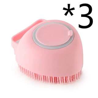  Silicone Pet Bath Massage Gloves Brush cashymart