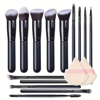  14-Piece Professional Makeup Brush Set cashymart