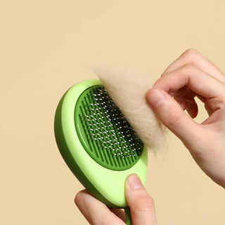  Lemon-Shaped Pet Grooming Comb cashymart