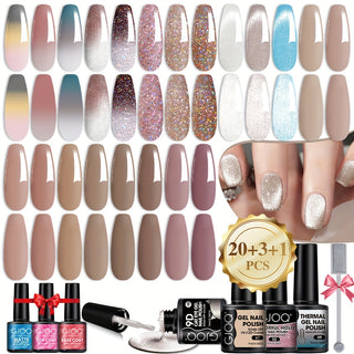  25-Piece Gel Nail Polish Kit cashymart