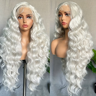  Wavy & Curly Lace Front Synthetic Wig cashymart