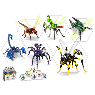  Mechanical Punk Insect Building Blocks cashymart