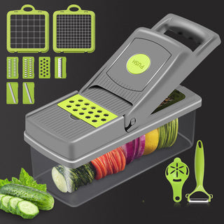  Pressed 14-piece Vegetable Cutter Kit cashymart