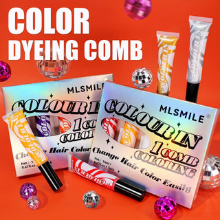  Vibrant 5-Piece Temporary Hair Dye Set cashymart