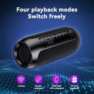  Portable Wireless Bass Speaker cashymart