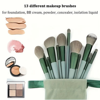  13-Piece Luxe Makeup Brush Collection cashymart