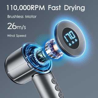  Fast-Drying Ionic Hair Dryer cashymart