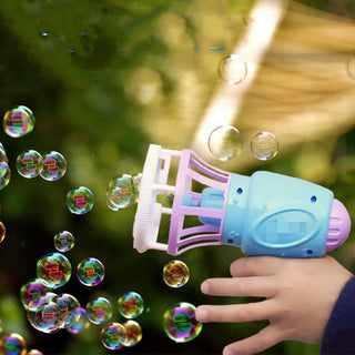  Automatic Children's Electric Fan Bubble Gun cashymart