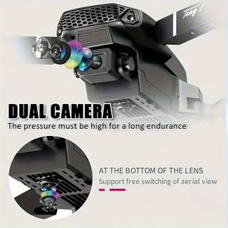  Dual 4K Camera Foldable Drone cashymart