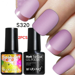  Frosted Seal Nail Gel Polish cashymart