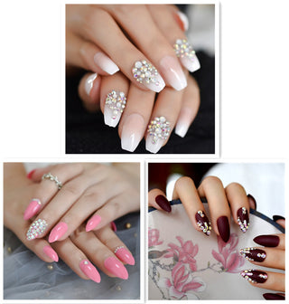  Metal false nails for women cashymart