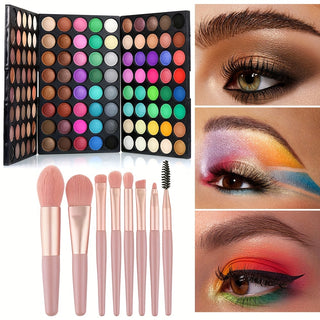  POPFEEL 3-in-1 Travel Eyeshadow Palette cashymart