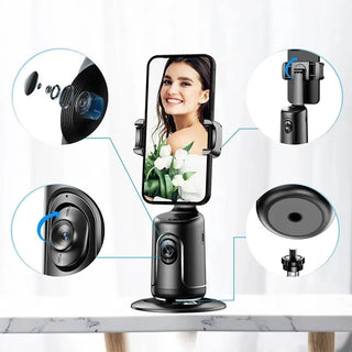  360 Auto Face Tracking Gimbal AI Smart Gimbal cashymart