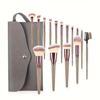  15-Piece Professional Makeup Brush Set cashymart