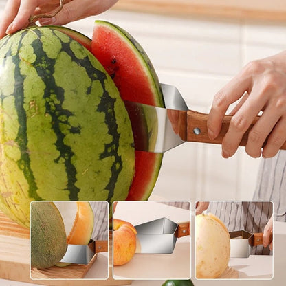  Watermelon Slicer - Easy Fruit Cutting Tool for Kitchen cashymart