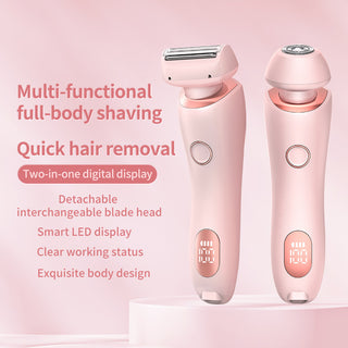  2-in-1 Women's Electric Hair Removal Shaver cashymart