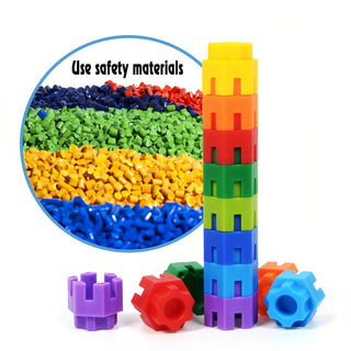  Hexagonal Building Blocks Set cashymart